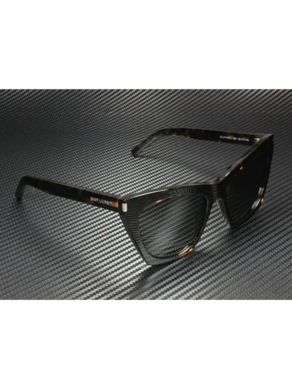 New Yves Saint Laurent Women  Havana Sunglasses  55- 20- 145